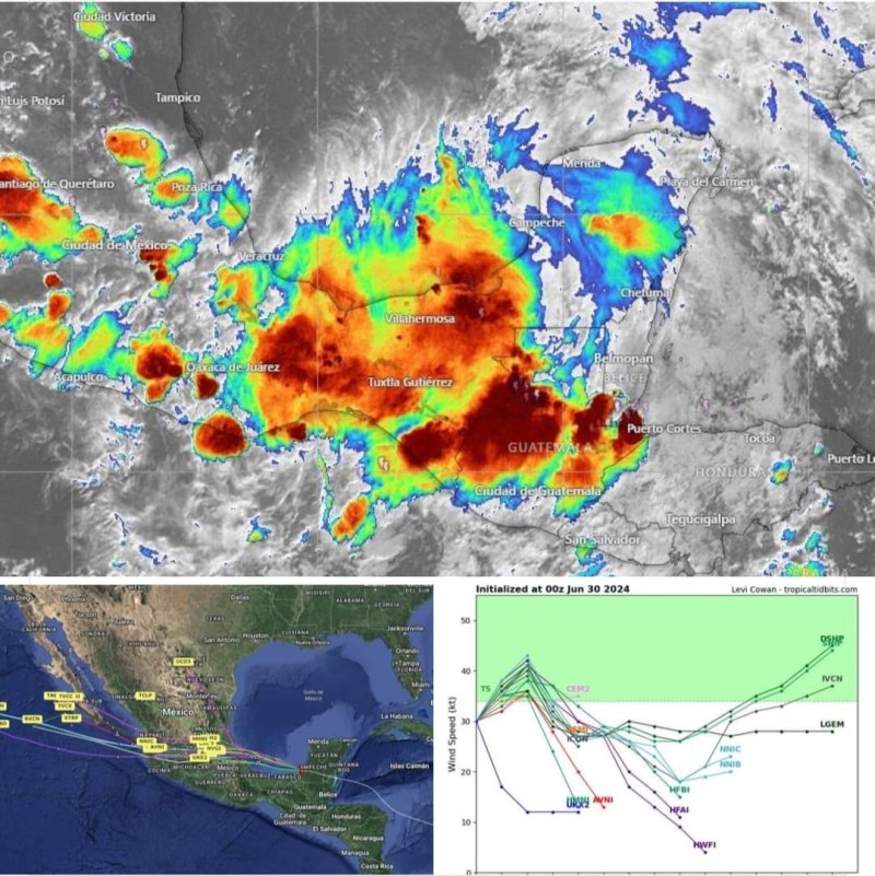 El Disturbio Tropical L A Punto De Ingresar Al Suroeste Del Golfo